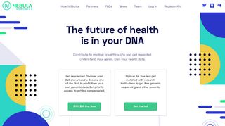 Nebula Genomics | The future of health is in your DNA