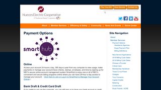 Payment Options | Nueces Electric Cooperative