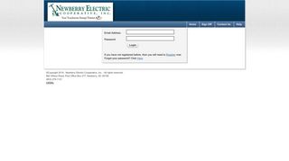 Newberry Electric Cooperative, Inc. - Login