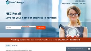 NEC Retail | Energy Cooperative | SaveOnEnergy.com