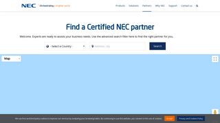 Partner Portal Login - NEC Enterprise Solutions