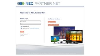 NEC Login - NEC Partner Net