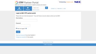 ITPF Partner Portal