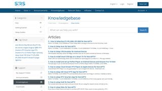 Knowledgebase - SRS Hosting