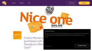 Collect Nectar points when you use your Sainsbury's Credit Card ...