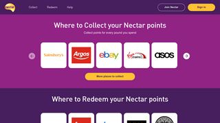 Nectar: Collect and spend points that reward you for being you