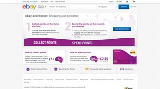 Earn Nectar Points and Rewards - eBay