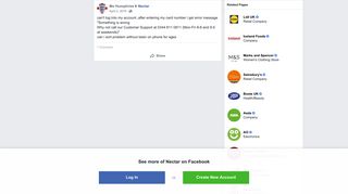 Mo Humphries - can't log into my account..after entering... | Facebook
