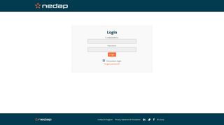 Support - Nedap Retail Portal