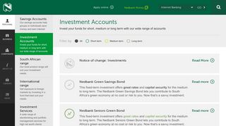 Investment Accounts - Nedbank