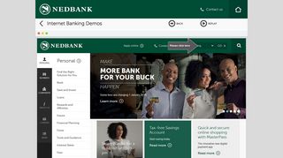 Nedbank Internet Banking - How to logon