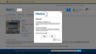 Nedco Electrical Supplies Barrie, Ontario | Nedco