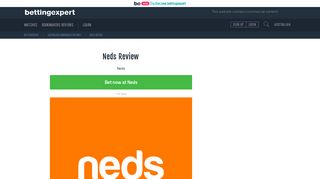 Neds Bookmaker Review - January 2019 - bettingexpert