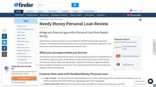 Needy Money Personal Loan Review, Rates & Fees | finder.com.au