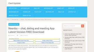 Neenbo - chat, dating and meeting App Latest Version FREE Download