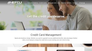NEFCU - Credit Card Management