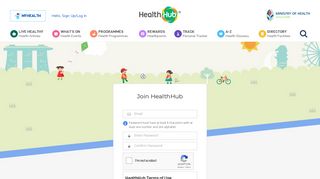 Sign Up - HealthHub