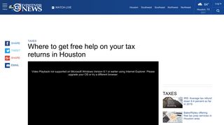 Where to get free help on your tax returns in Houston | abc13.com