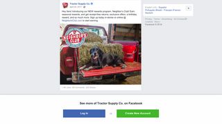 Hey fans! Introducing our NEW rewards... - Tractor Supply Co ...