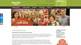 Training and Services - NeighborWorks America