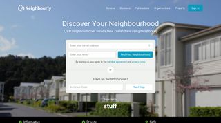 Neighbourly - The private and free neighbourhood website for New ...