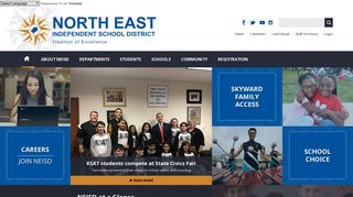 North East Independent School District / Homepage