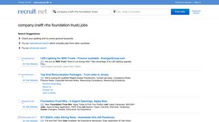 All Jobs Nelft Nhs Foundation Trust Jobs | Recruit.net