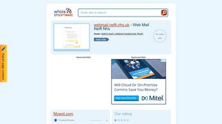 webmail.nelft.nhs.uk - Web Mail Nelft Nhs. Outlook Web App