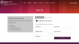 Account Login - Nelly Corp Realty