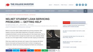 Nelnet Student Loan Servicing Problems — Getting Help