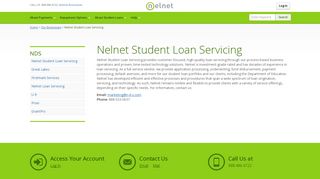 Nelnet Student Loan Servicing