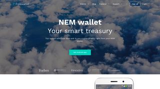 NEM Wallet for Android | Your smart XEM treasury | Freewallet