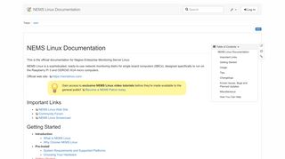start [NEMS Linux Documentation]