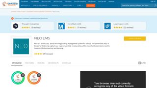 NEO LMS - eLearning Industry
