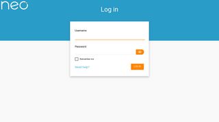 Log in - Authentification
