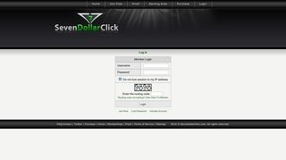 Seven Dollar Click Member Login | Get Paid to Watch Ads