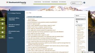 Snohomish County NEOGOV FAQs - Snohomish County, WA - Official ...