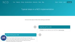 Typical steps to implement NEO » NEO LMS