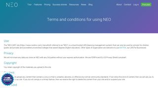 NEO LMS Terms and Conditions » NEO LMS