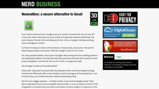 Neomailbox: a secure alternative to Gmail - Nerd Business
