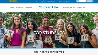 For Students | Northeast Ohio Medical University - NEOMED.edu