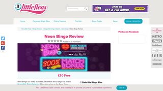 Neon Bingo Review Review - Two Little Fleas