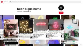 Neon Signs Home - Pinterest