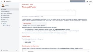 NeoLoad Plugin - Jenkins - Jenkins Wiki