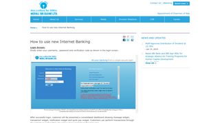 New Internet Banking-HowTos - Nepal SBI Bank Ltd.