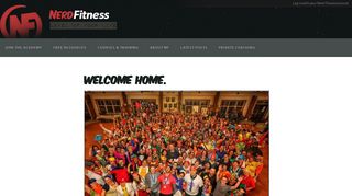Welcome Home - Nerd Fitness