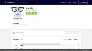 Nerdify Reviews | Read Customer Service Reviews of gonerdify.com