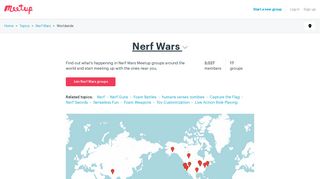 Nerf Wars groups | Meetup