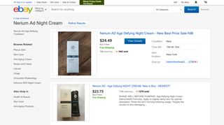 Nerium Ad Night Cream | eBay