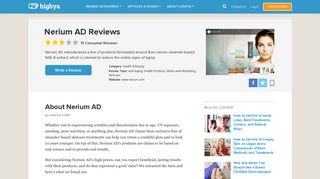 Nerium AD Reviews - Is it a Scam or Legit? - HighYa